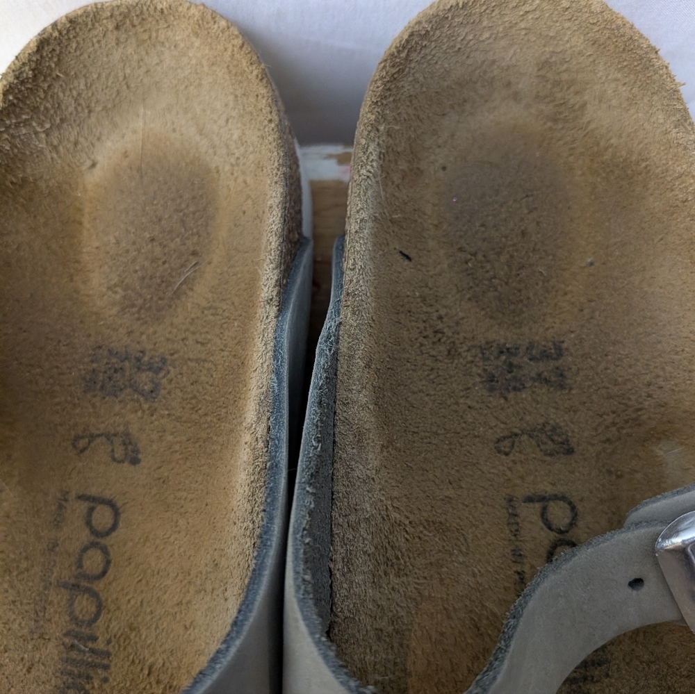 Women's Birkenstock Papillo Gizeh platform Sandals Size 37 Or 6.5 - Picture 5 of 7